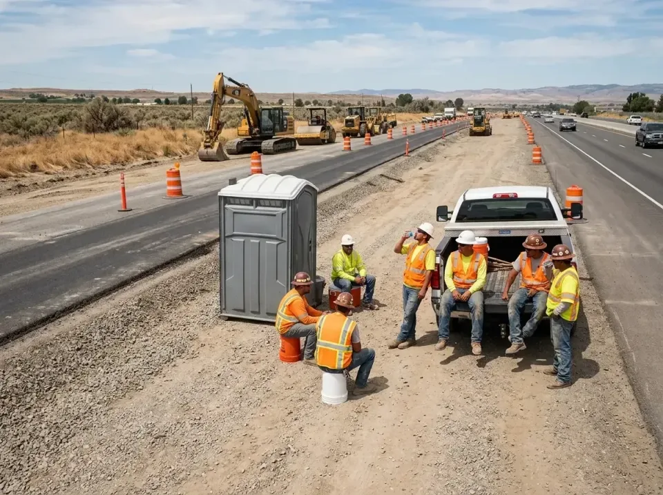 highway-road-construction-crew-007 — frequently asked questions, Porta Potty and Restroom Rentals in Madison, WV